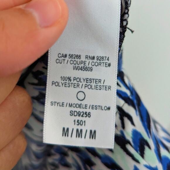 Splendid Dress Women's Size Medium Blue Midi - Picture 7 of 7